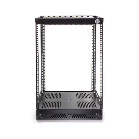 15RU Slide & Swivel Server Rack | Steel Construction | Ventilated Panels | Powder-Coated Finish | by SERVEREDGE