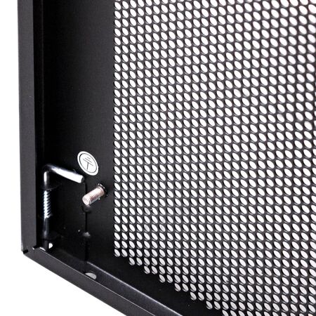 Serveredge 45RU 600mm Wide Perforated Mesh Split Rear Door | Optimal Airflow | Easy Access Design | Powder Coated Finish | by SERVEREDGE