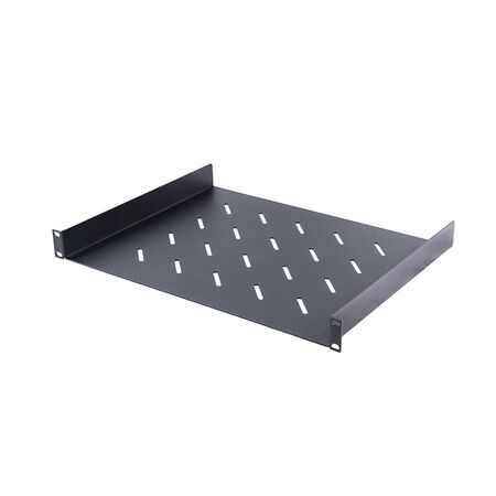 1RU Cantilever Fixed Shelf | 350mm Depth | Steel Construction | Robust Support | by SERVEREDGE