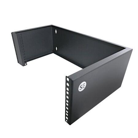 4RU 300D 19 Inch Wall Mount Bracket | Steel Construction | Powder Coated Finish | by SERVEREDGE