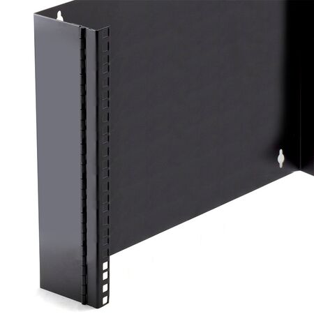 8RU 19 Inch Wall Mount Bracket | Steel Construction | Powder Coated Finish | @Each by SERVEREDGE