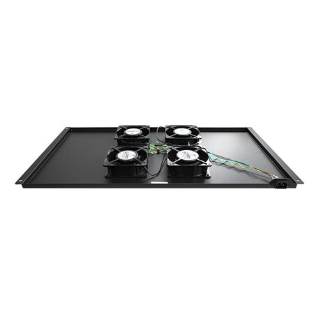 Serveredge Roof Mount Fan Kit | 4-Way Airflow | Includes Mounting Hardware | Designed for 1000mm Deep Racks | by SERVEREDGE