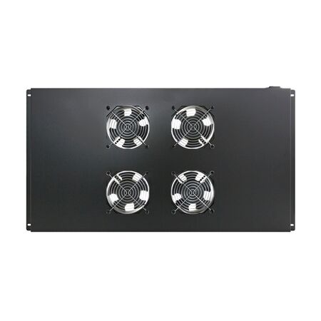 Serveredge Roof Mount Fan Kit | 4-Way Airflow | Includes Mounting Hardware | Designed for 1000mm Deep Racks | by SERVEREDGE