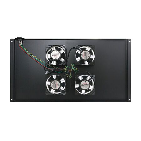 Serveredge Roof Mount Fan Kit | 4-Way Airflow | Includes Mounting Hardware | Designed for 1000mm Deep Racks | by SERVEREDGE