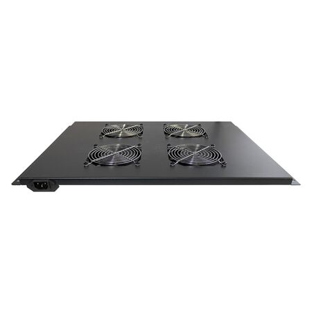 Serveredge Roof Mount Fan Kit | 4-Way Configuration | Designed for 800mm Deep Racks | Includes Mounting Hardware | by SERVEREDGE