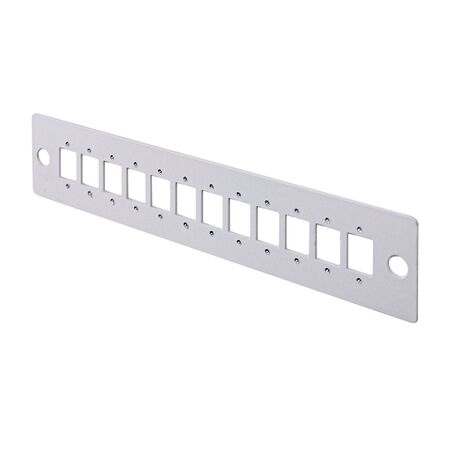 12 Port LC Duplex Face Plate | High-Density Fiber Connections | Durable Design | by SERVEREDGE