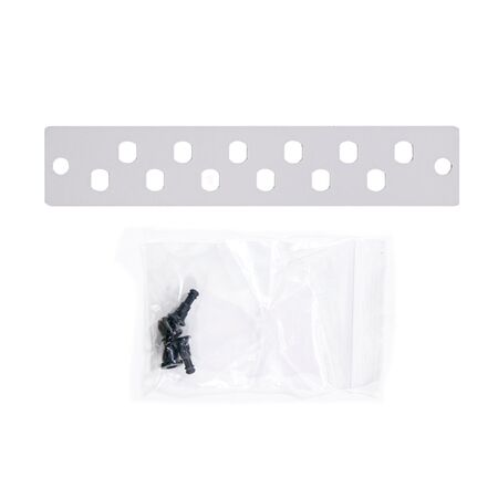 12 Port ST Fiber Optic Face Plate | Durable Plastic | Smooth Surface | by SERVEREDGE