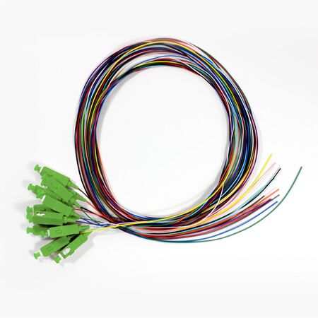 Serveredge SCA Pigtail OS2 | 12 Fibres | 2 Meter Length | UL Approved | by SERVEREDGE