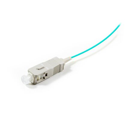 Serveredge SC Pigtail Multimode OM3 | 2M Length | 6 Fibres | Aqua Color | by SERVEREDGE