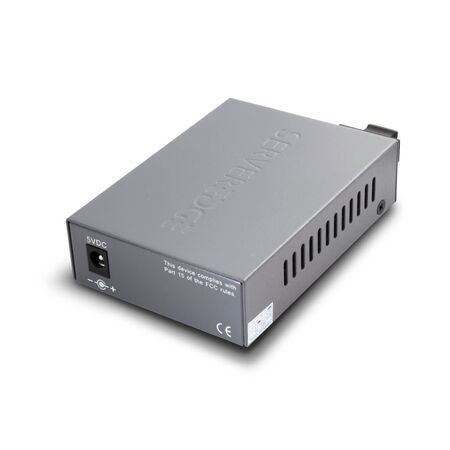 10/100/1000Base-TX to 1000Base-FX Multimode SC | 550m Fiber Distance | Auto-Negotiation & MDIX | by SERVEREDGE