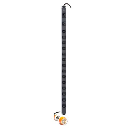 16 Port Basic PDU | 14 C13 10A & 2 C19 16A Outputs | IP56 Rated | by SERVEREDGE