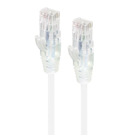Ultra Slim Cat6 Network Cable | 28AWG | 50u Gold Plated Connectors | Flexible Design | @Each by SERVEREDGE
