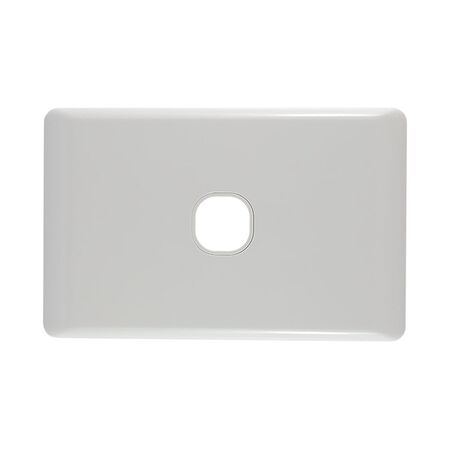 1 Gang Wall Plate | Clipsal Compatible | Durable White Finish | Easy Installation | by SERVEREDGE