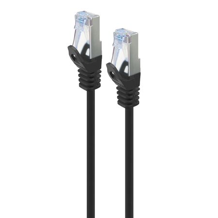 CAT6A Slim S/FTP Network Cable | 10GBASE-T Support | Gold Plated RJ45 | LSZH Jacket | @0.3m | by SERVEREDGE