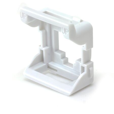 RJ45 Clipsal Bezel | White Finish | Pack of 10 | Compatible with Standard Clipsal Wall Plates | by SERVEREDGE