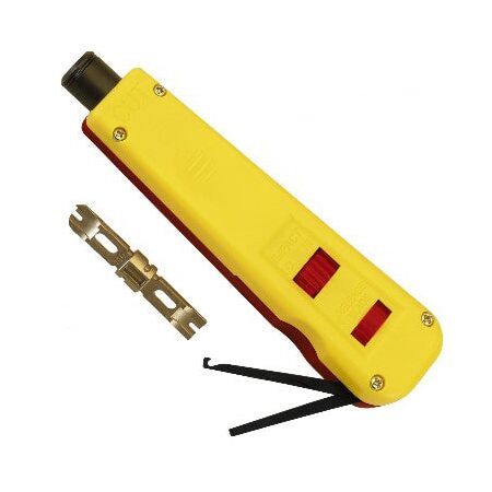 Precision Punch Down Impact Tool | Compatible with 110/88 Blocks | Ergonomic Non-Slip Handle | Durable Construction | by SERVEREDGE