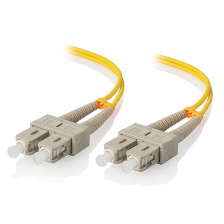 Single Mode Duplex LSZH Fibre Cable | 20m Length | 9/125 Micron Core | 100% Optically Tested | by SERVEREDGE