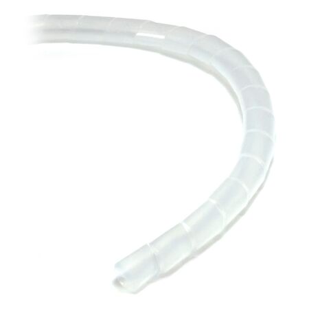 10m Spiral Cable Wrap | 10mm Diameter | Flexible Plastic | Neat Appearance | by SERVEREDGE