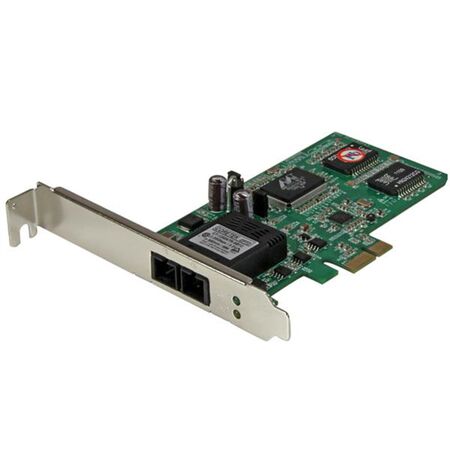 Serveredge PCI-E Gigabit 1000Base-SX Fiber Network Card | 1 Gbps Ethernet | Dual SC Connectors | 850nm Wavelength | by SERVEREDGE