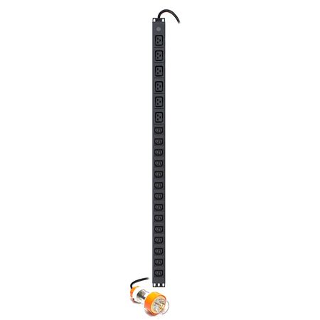 Serveredge Basic Vertical 20 Port PDU | 14 IEC C13 Outputs | Efficient Space Utilization | 20A Current Rating | by SERVEREDGE