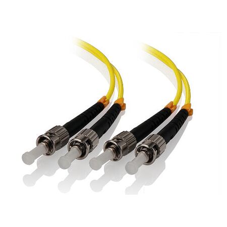 Single Mode Duplex LSZH Fibre Cable | 9/125 Micron | 100% Optically Tested | 3m Length | by SERVEREDGE