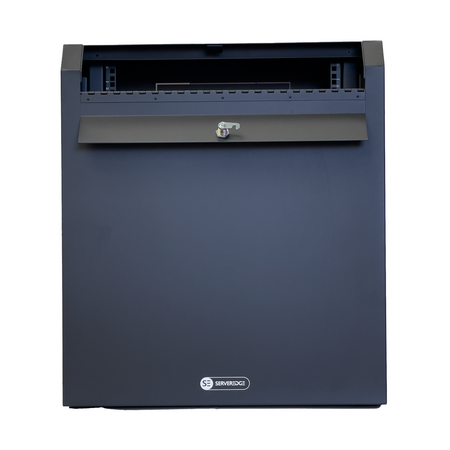 6RU Vertical Mount Wall Cabinet | Fully Assembled | Space-Saving Design | Robust Construction | by SERVEREDGE