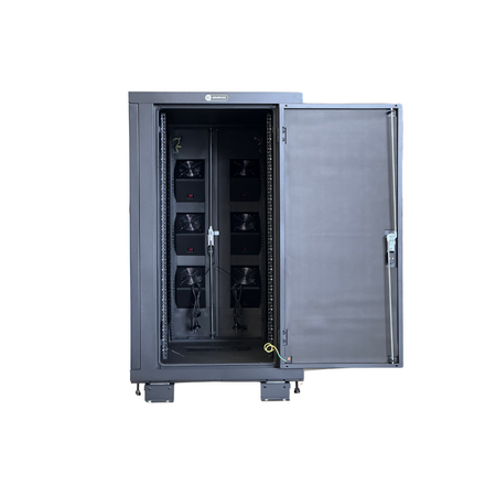 Server Rack Cabinet 24RU | Acoustic Design & Fully Assembled | Premium Free Standing | by SERVEREDGE