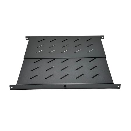 1RU Universal Fixed Shelf | Adjustable Depth 260mm to 430mm | Durable Steel Construction | by SERVEREDGE