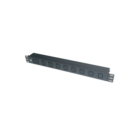 9 Port IEC PDU | 8 IEC C13 & 1 IEC C19 Outputs | 16A, 240V | 3m Cable Included | by SERVEREDGE