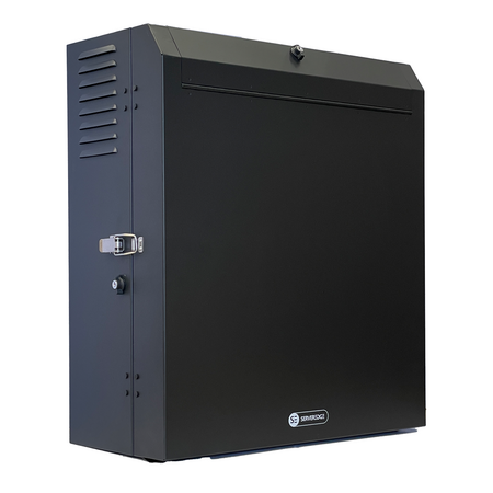 6RU Vertical Mount Wall Cabinet | Fully Assembled | Space-Saving Design | Robust Construction | by SERVEREDGE