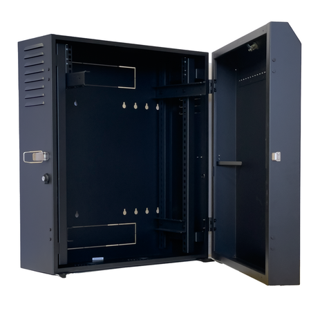 6RU Vertical Mount Wall Cabinet | Fully Assembled | Space-Saving Design | Robust Construction | by SERVEREDGE
