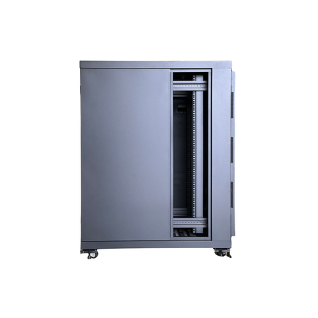 Server Rack Cabinet 24RU | Acoustic Design & Fully Assembled | Premium Free Standing | by SERVEREDGE
