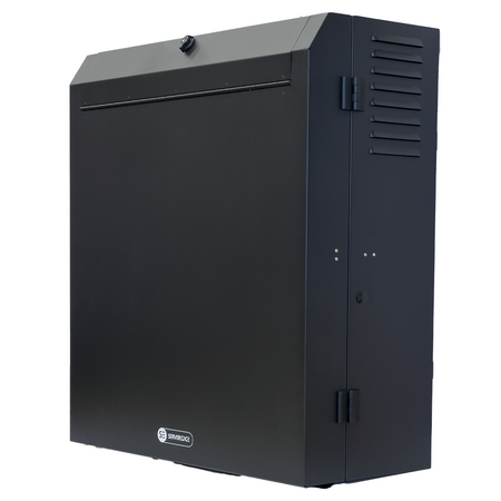 6RU Vertical Mount Wall Cabinet | Fully Assembled | Space-Saving Design | Robust Construction | by SERVEREDGE