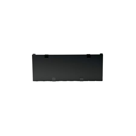 4RU Horizontal Cable Management | T Finger Design | Durable Metal Construction | Powder Coated Finish | by SERVEREDGE