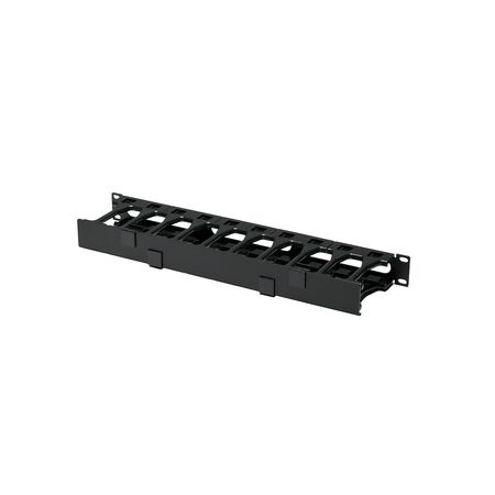 1RU Horizontal Cable Management | 106mm T Fingers Design | Durable Metal Construction | by SERVEREDGE
