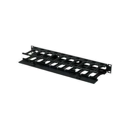1RU Horizontal Cable Management | 106mm T Fingers Design | Durable Metal Construction | by SERVEREDGE