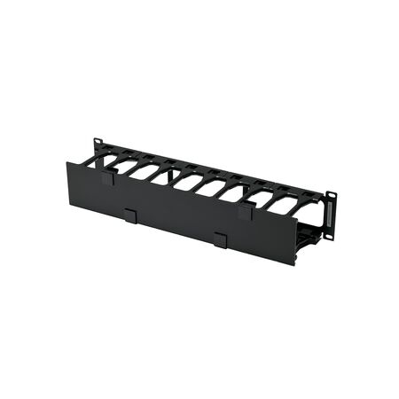 2RU Horizontal Cable Management | 106mm T Fingers | Durable Steel Construction | by SERVEREDGE