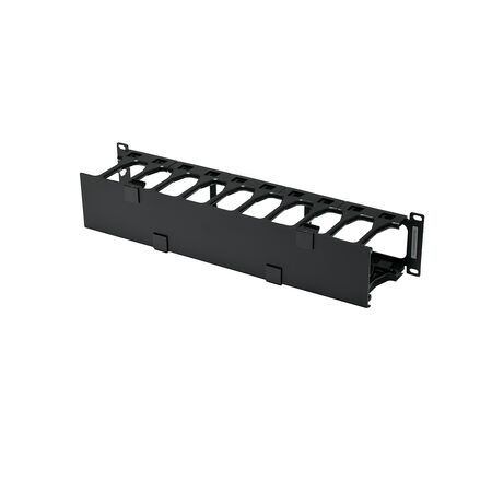 2RU Horizontal Cable Management | 106mm T Fingers | Durable Steel Construction | by SERVEREDGE