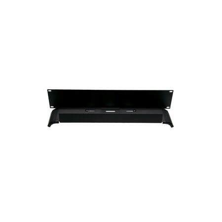 2RU Horizontal Cable Tray | Steel Construction | Efficient Lead Routing | Fits 19-Inch Racks | by SERVEREDGE