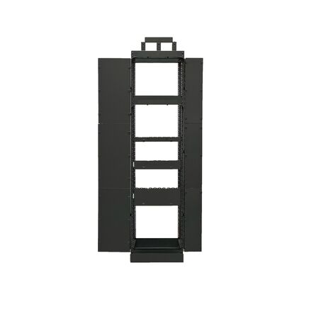 42RU 2 Post Metal Open Frame Rack | Durable Construction | Powder Coated Finish | @Each by SERVEREDGE