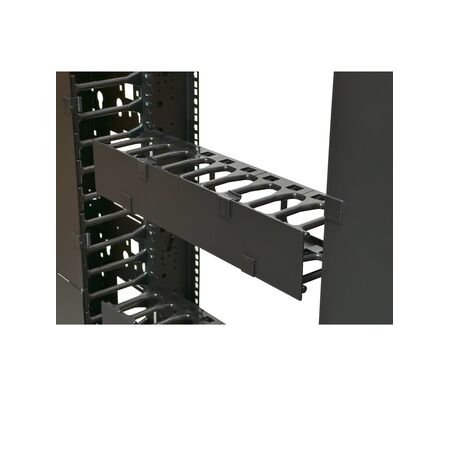 2RU Horizontal Cable Management | 106mm T Fingers | Durable Steel Construction | by SERVEREDGE