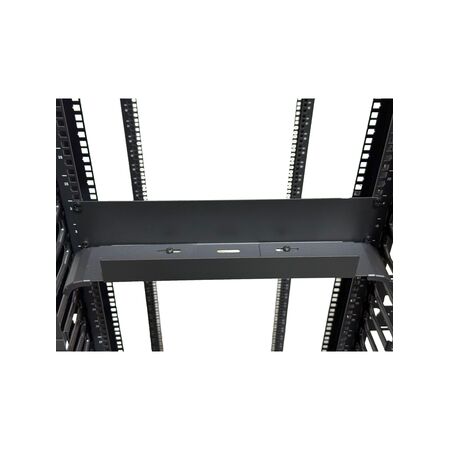 2RU Horizontal Cable Tray | Steel Construction | Efficient Lead Routing | Fits 19-Inch Racks | by SERVEREDGE