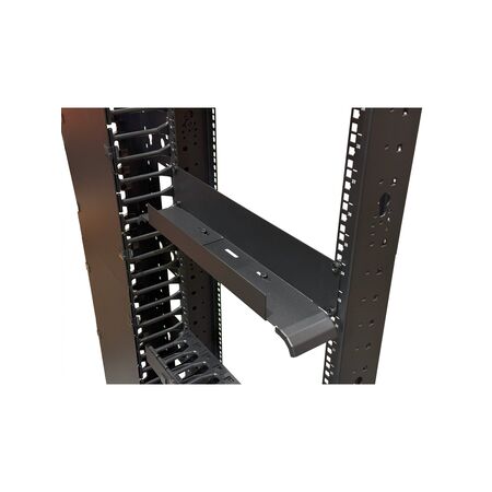 2RU Horizontal Cable Tray | Steel Construction | Efficient Lead Routing | Fits 19-Inch Racks | by SERVEREDGE