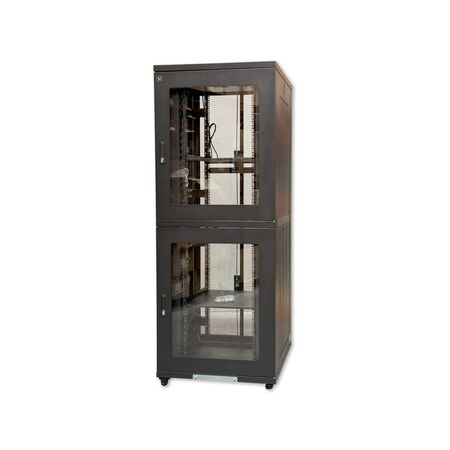42RU Free Standing Server Cabinet | Fully Assembled | Two-Section Design | 800W x 1000D | by SERVEREDGE
