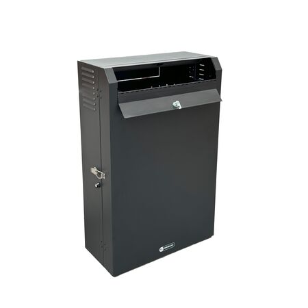 6RU Vertical Mount Fully Assembled Wall Cabinet | Space-Saving Design | Robust Construction | by SERVEREDGE