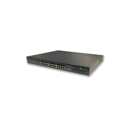24 Port Gigabit PoE Managed Ethernet Switch | 10/100/1000BASE-T | 4x10G SFP Uplink | by SERVEREDGE