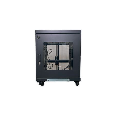 12RU Free Standing Server Cabinet | Fully Assembled | Steel Construction | Ventilated Design | by SERVEREDGE
