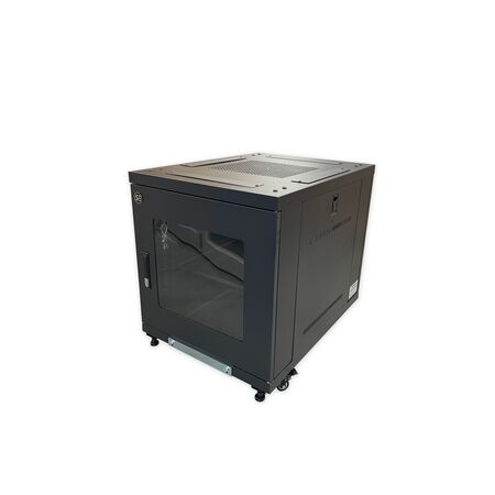 12RU Free Standing Server Cabinet | Fully Assembled | Steel Construction | Ventilated Design | by SERVEREDGE