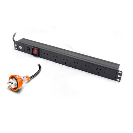 6 Port 15A Power Distribution Unit | Vertical Mount | 240V Support | by SERVEREDGE