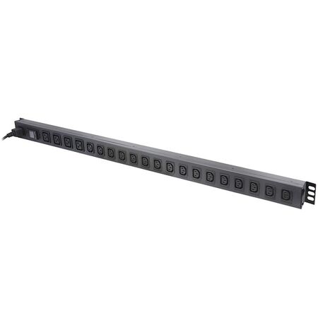 Serveredge Metered Vertical 20 Port PDU | 16 IEC C13 Outlets | Power Monitoring | Space-Saving Design | by SERVEREDGE